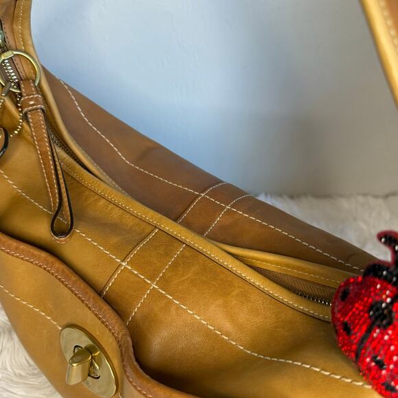 Vintage Coach y2k 10741 Two-Tone Ergo Hobo Bag One Shoulder Bag - Picture 3 of 14